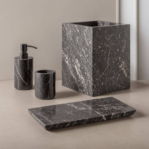 Brand Black Marble Bathroom Set of 4