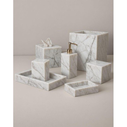 Lisa Marble Bathroom Set of 7