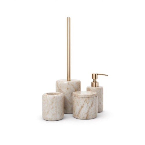 Elen Marble Bathroom Set of 4