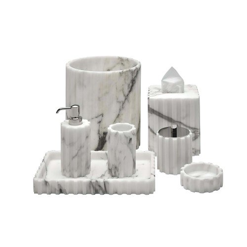 Pablo Marble Bathroom Set of 7