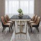 marble dining table