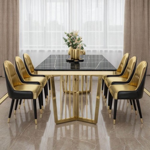 marble dining table