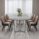 marble dining table