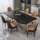 marble dining table