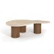 Travertine Coffee Table