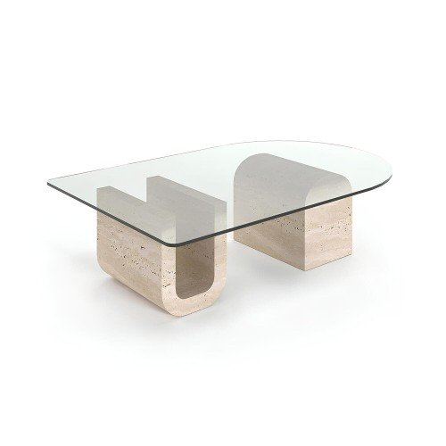 Travertine Coffee Table