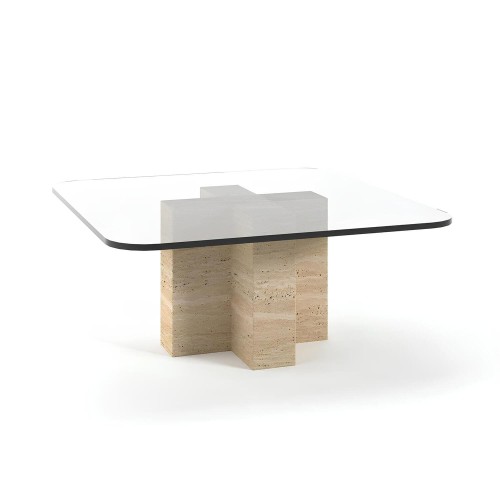 Travertine Coffee Table