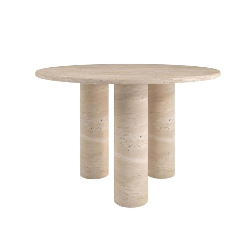 Travertine Dining Table