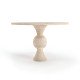 Liona Travertine Dining Table