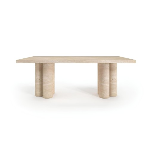 Martı Travertine Dining Table