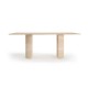 Marcio Travertine Dining Table