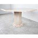 Pablo  Travertine Dining Table