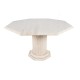 Pablo  Travertine Dining Table