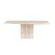 Juan Travertine Dining Table