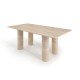 Dieo Travertine Dining Table