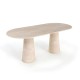 Rigo Travertine Dining Table