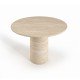 Carla Travertine Dining Table