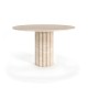 Anca Travertine Dining Table