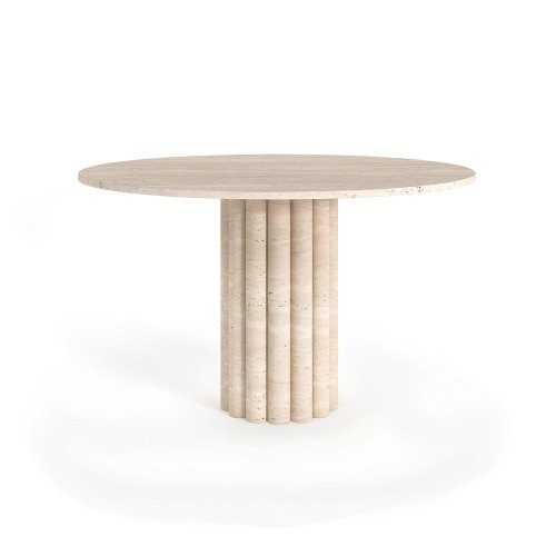 Anca Travertine Dining Table