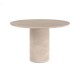 Salome Travertine Dining Table