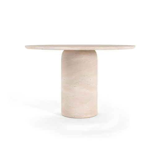 Salome Travertine Dining Table