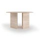 Maite Travertine Dining Table