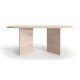 Leta Travertine Dining Table