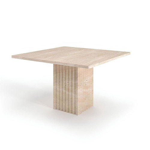 Martin Travertine Dining Table