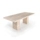 Luis Travertine Dining Table