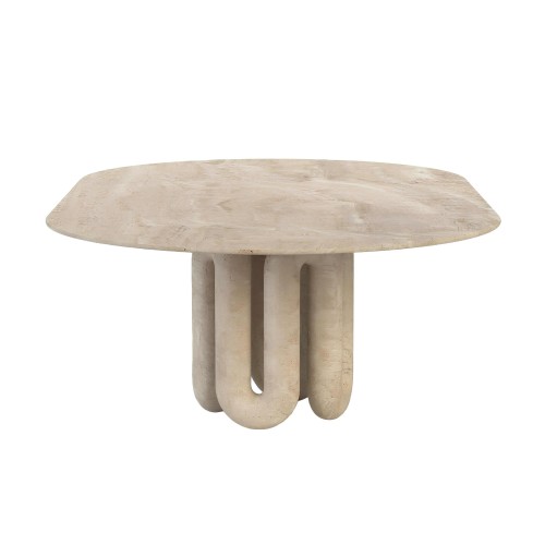 Snake Travertine Dining Table