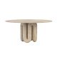 Snake 2 Travertine Dining Table